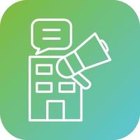 PR Firm Vector Icon Style
