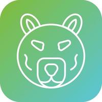 Bear Vector Icon Style