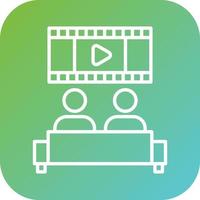 Cinema Vector Icon Style