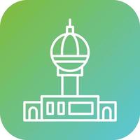 Fernsehturm Berlin Vector Icon Style