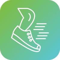 Jogging Vector Icon Style