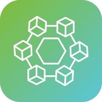 Modular Design Vector Icon Style
