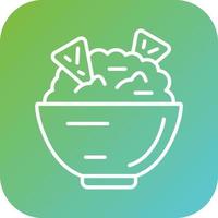 Guacamole Vector Icon Style