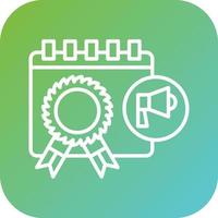 Event Promotion Vector Icon Style