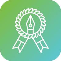 Art Award Vector Icon Style