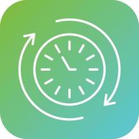 Queue Vector Icon Style
