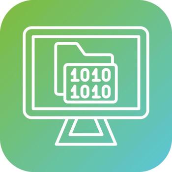 codificador vector icono estilo