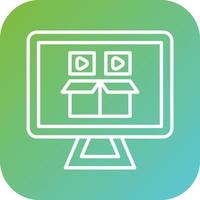 Unboxing Vector Icon Style