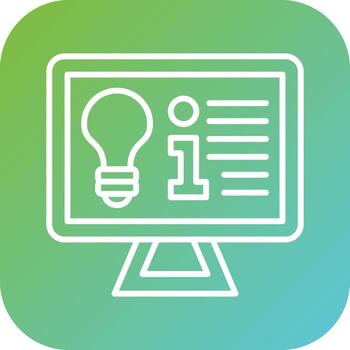 Tips And Tricks Vector Icon Style