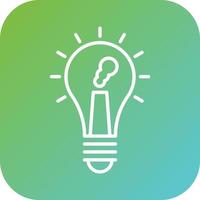 Light Pollution Vector Icon Style