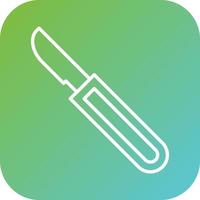 Scalpel Vector Icon Style