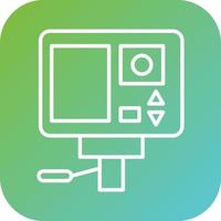 Action Camera Vector Icon Style
