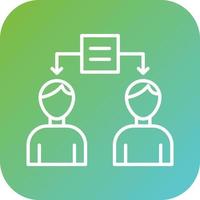 Information Sharing Vector Icon Style