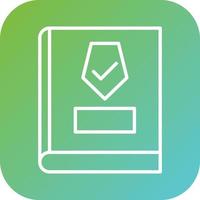 Safety Guidelines Vector Icon Style
