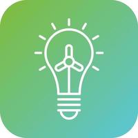 Light Source Vector Icon Style