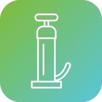 Air Pump Vector Icon Style