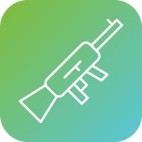 Gun Vector Icon Style