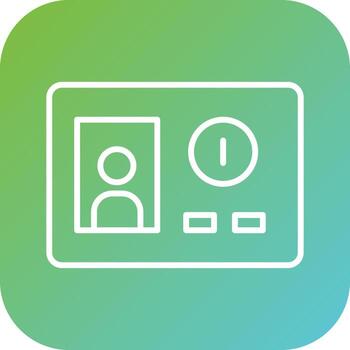 Intercom Vector Icon Style