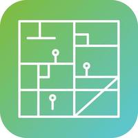 Map Vector Icon Style