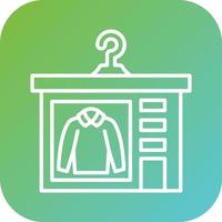 Fashion Store Vector Icon Style