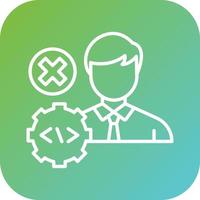 No Programming Experien Vector Icon Style