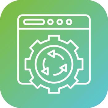 Automation Vector Icon Style