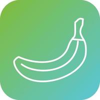 Banana Vector Icon Style