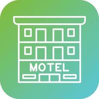 Motel Vector Icon Style