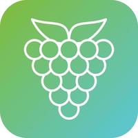 Raspberry Vector Icon Style