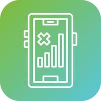 Signal Cellular Null Vector Icon Style