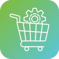 Ecommerce Solutions Vector Icon Style