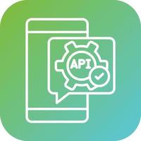 Api Vector Icon Style