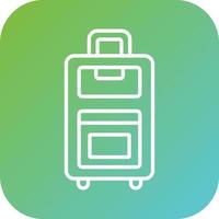 Baggage Vector Icon Style