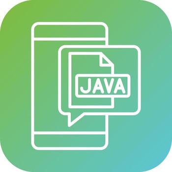 Java vector icono estilo
