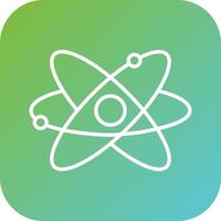 Atom Vector Icon Style