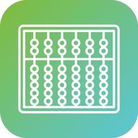 Abacus Vector Icon Style