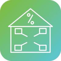 Home Office Tax Deducti Vector Icon Style