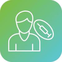 Drug Addiction Vector Icon Style