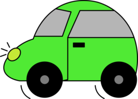 coche diseño ilustración aislado en transparente antecedentes png