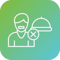 Eating Disorder Vector Icon Style