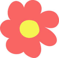 fiore design illustrazione isolato su trasparente sfondo png