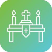 Altar Vector Icon Style