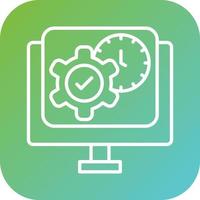 Project Management App Vector Icon Style