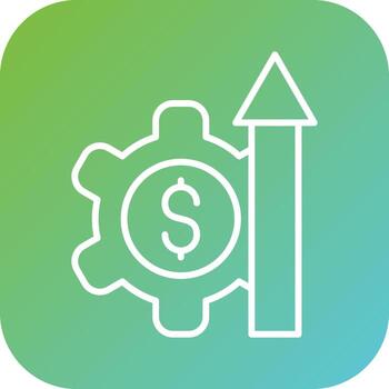 crecimiento hackear vector icono estilo