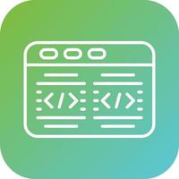 Code Vector Icon Style