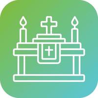 Altar Vector Icon Style