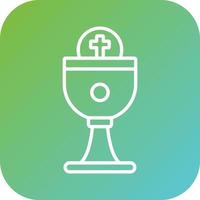 Eucharist Vector Icon Style