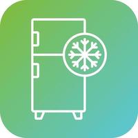 refrigerador vector icono estilo
