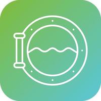 Porthole Vector Icon Style