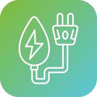 Hydroelectricity Vector Icon Style